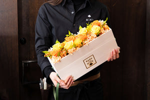 【HANA saku WINE】  ORANGE YELLOW #02 /   Preserved Flower